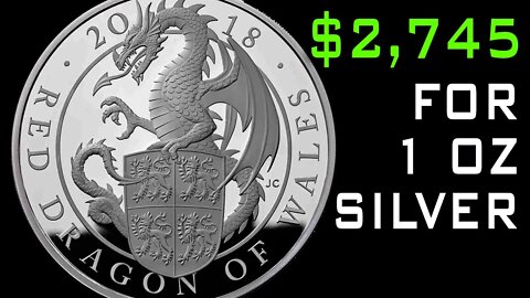 Are You Ready To Pay $2745 For 1 Oz Of Silver?