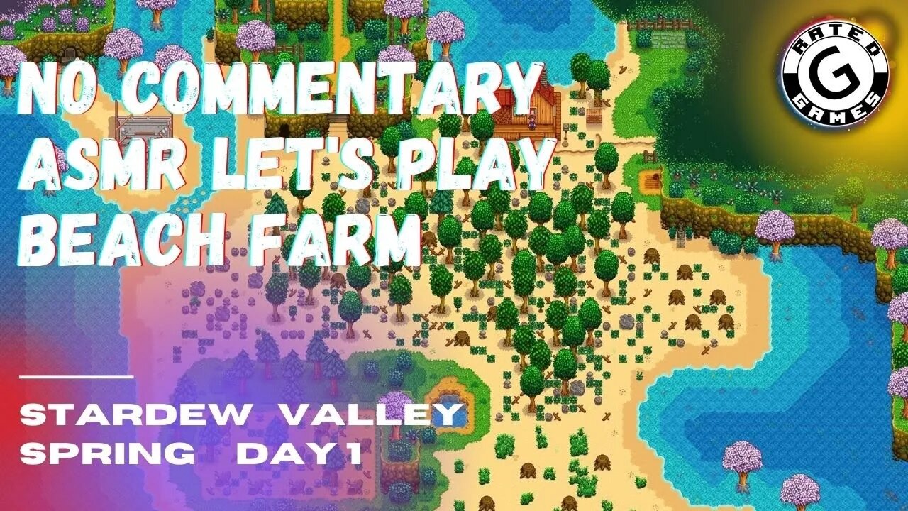 Stardew Valley No Commentary - Beach Farm - 1.5 Update Nintendo Switch - Part 1 - Spring Day 1