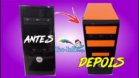 Comprei 1 Pc Completo Por R$ 70 Tem HDMI USB 3.0 Será Que É i7? Envelopei De Laranja Florescente !