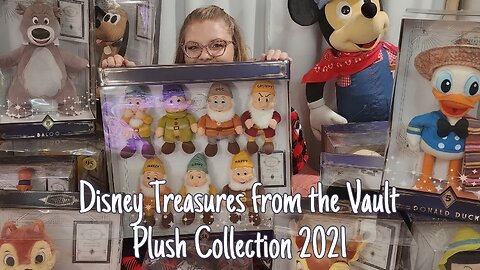 Completed Amazon Disney Treasures from the Vault Plush Collection!