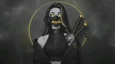 Hip-hop beats LoFi samurai girl