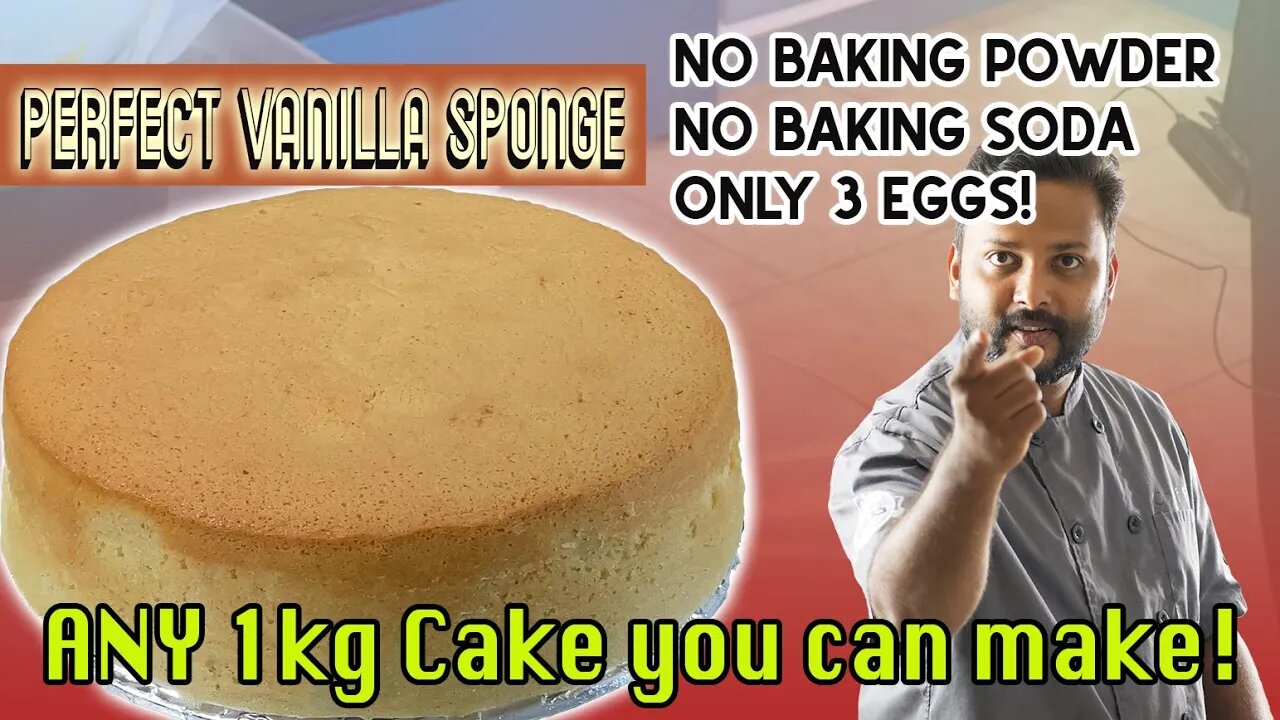 Unlock The SECRET to Learning this Genoise, the Original vanila Sponge(മലയാളം) Malayalam