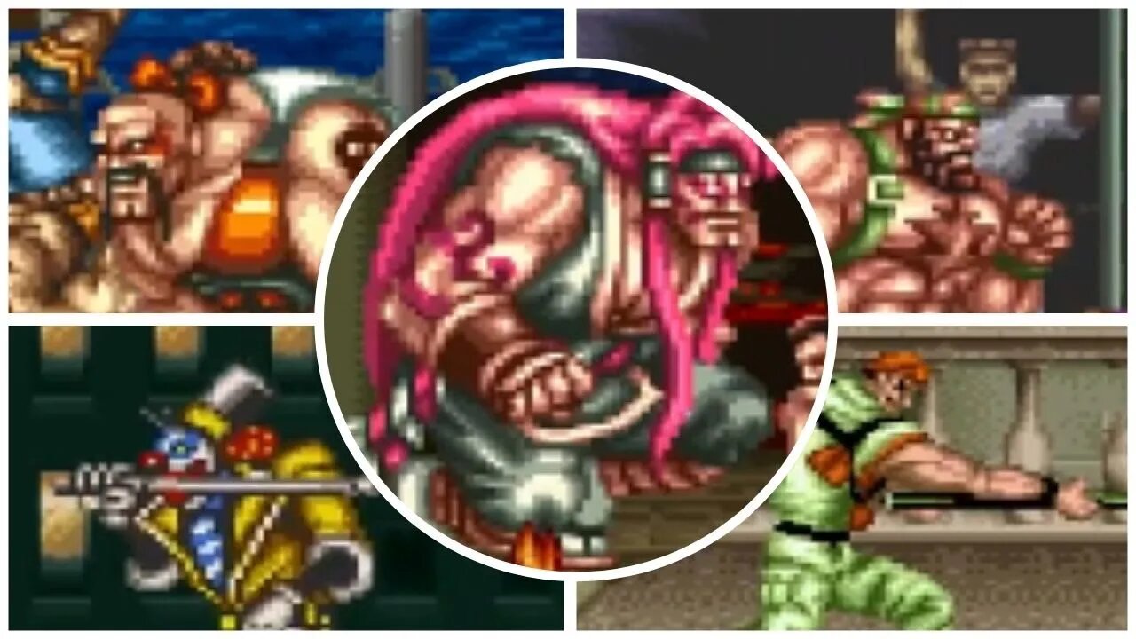 Final Fight 2 - All Bosses & Ending (SNES)