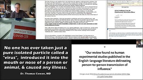 DNA FAIL, IMAGINARY VIRUS EVIDENCE, ANTI-BODIES, IMMUNOLOGY; MEANINGLESS TESTS (Dr. Tom Cowan)