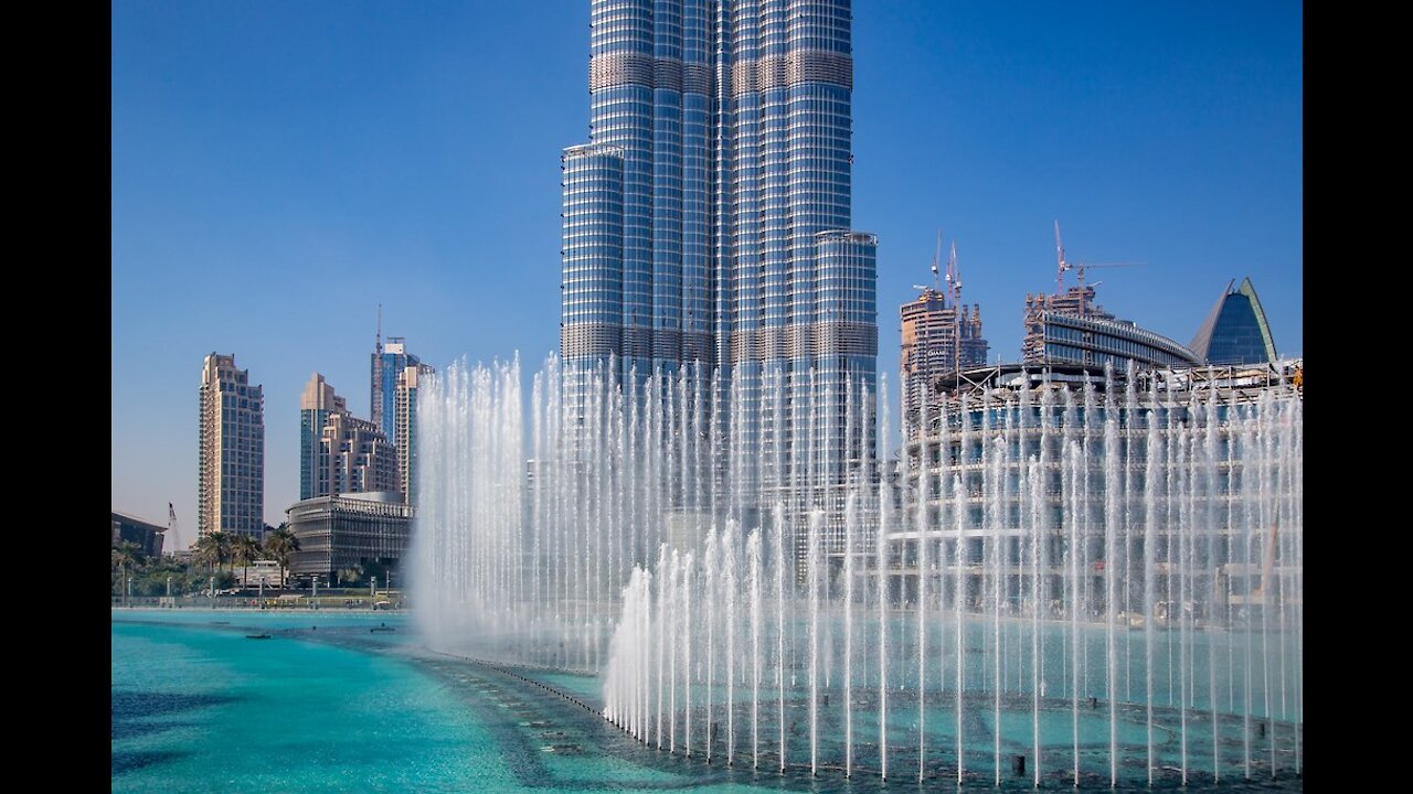 Dubai Mall, & The Burj Khalifa,World's Largest mall