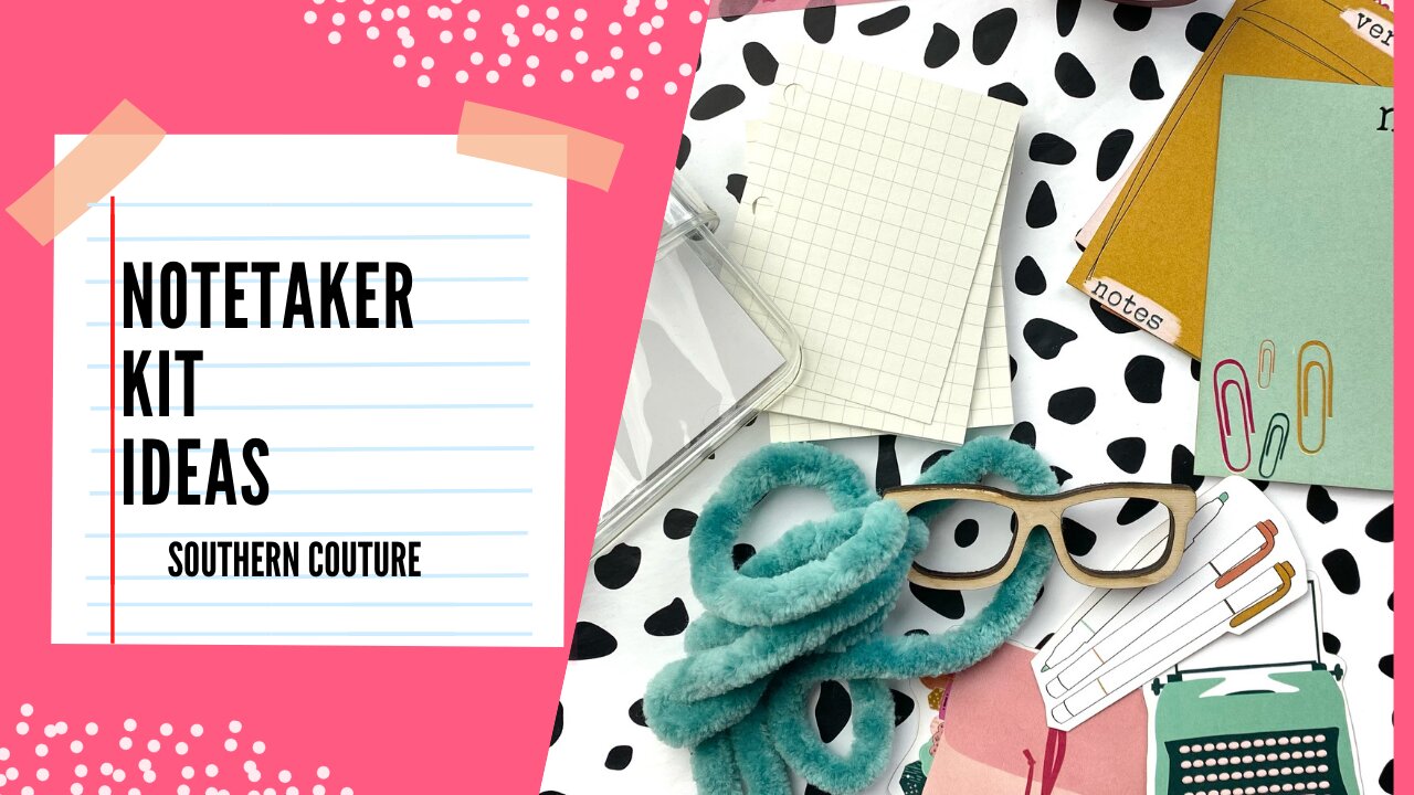 Ideas for Using Notetaker Study Kit from Yes + Amen Studio