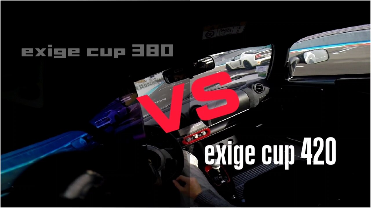 Lotus exige cup 380 vs cup 420