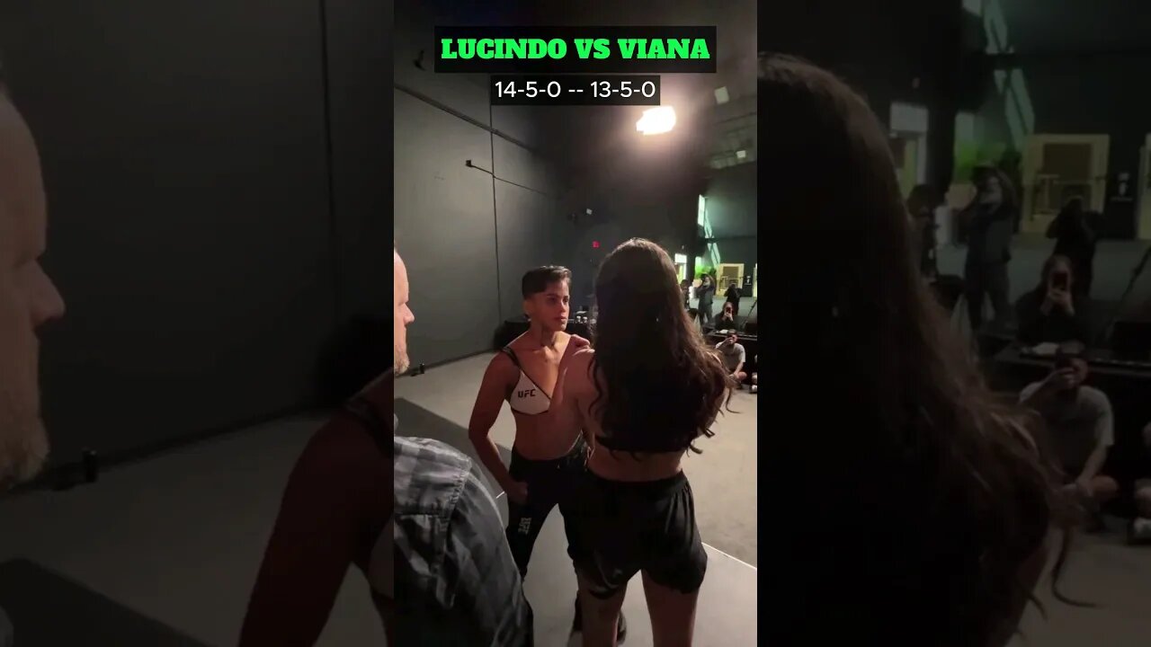 Polyana Viana vs Iasmin Lucindo: UFC Vegas 78 Face-off #shorts