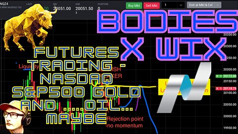 Live Futures Trading - Nasdaq, S&P, Gold,