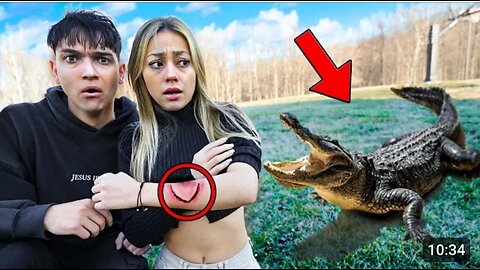 Alligator ATTACKED My Girlfriend!