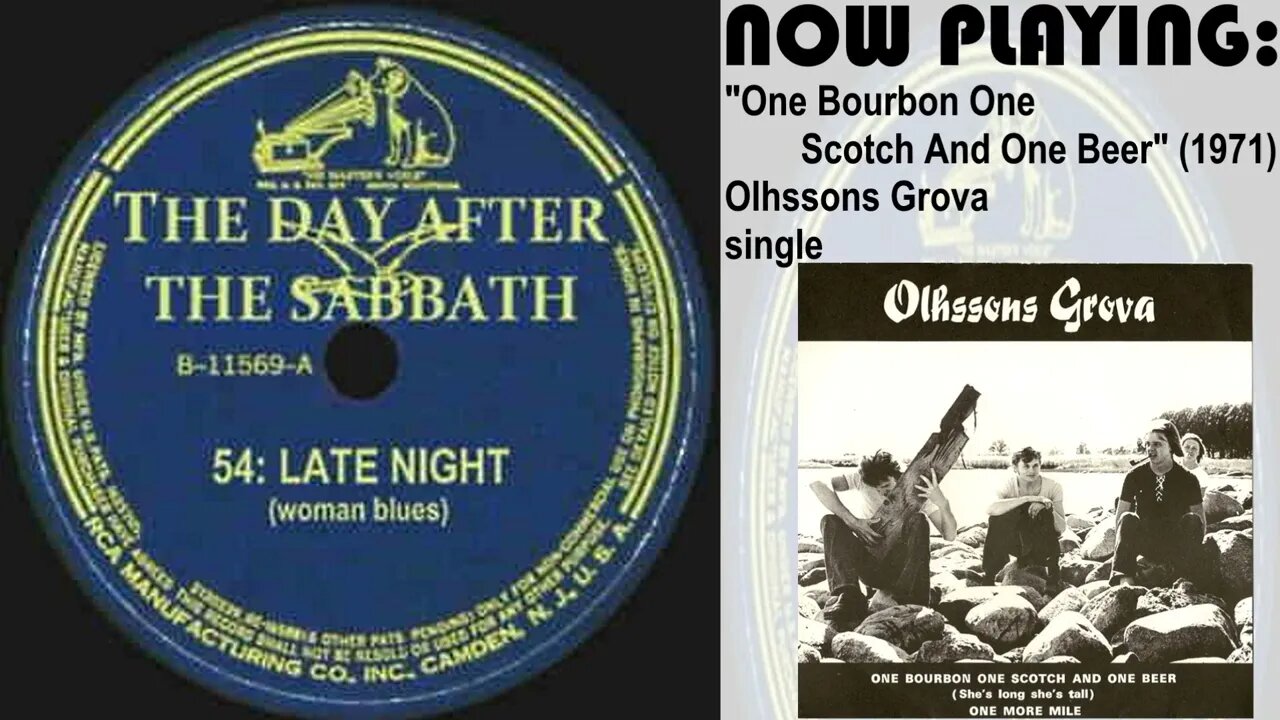 Olhssons Grova - One Bourbon One Scotch And One Beer (Amos Milburn cover) [1971 Blues Rock Sweden]