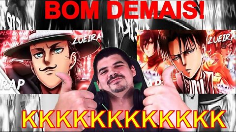 REACT 2 EM 1 Byakuran, EREN E LEVI, ZUEIRA - MELHOR DO MUNDO