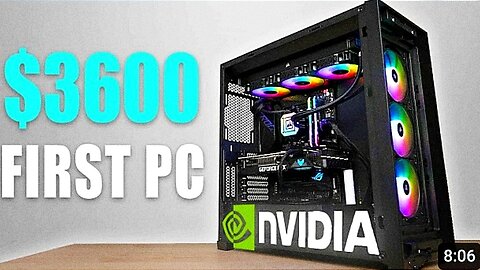 Building my first gaming PC with no experience......(HIGH END)🎁