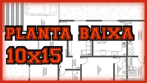 planta baixa 10,40x15