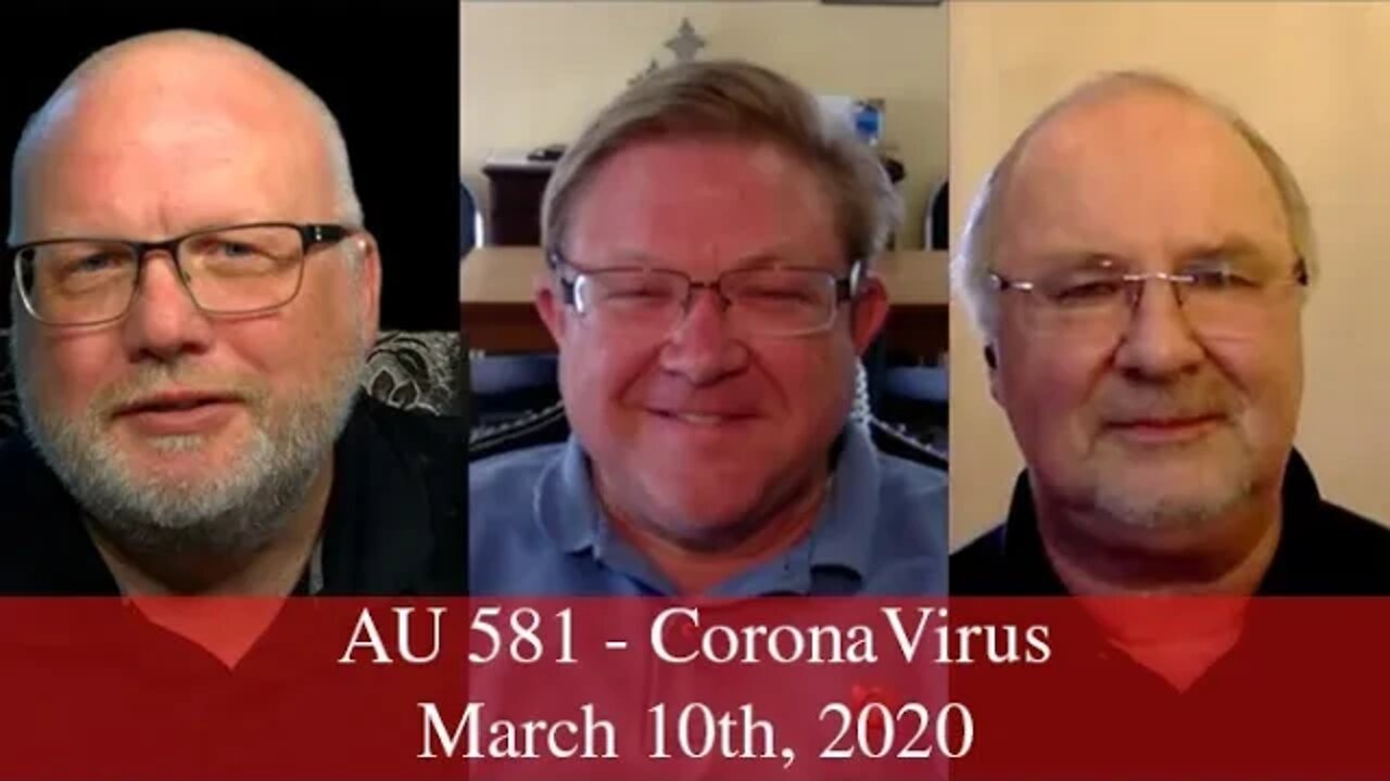 Anglican Unscripted 581 - CoronaVirus