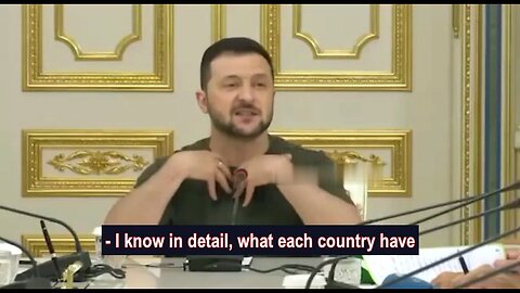 Zelensky still dreams of him as world leader, kinda like: "When I talk they listen with open mouths"