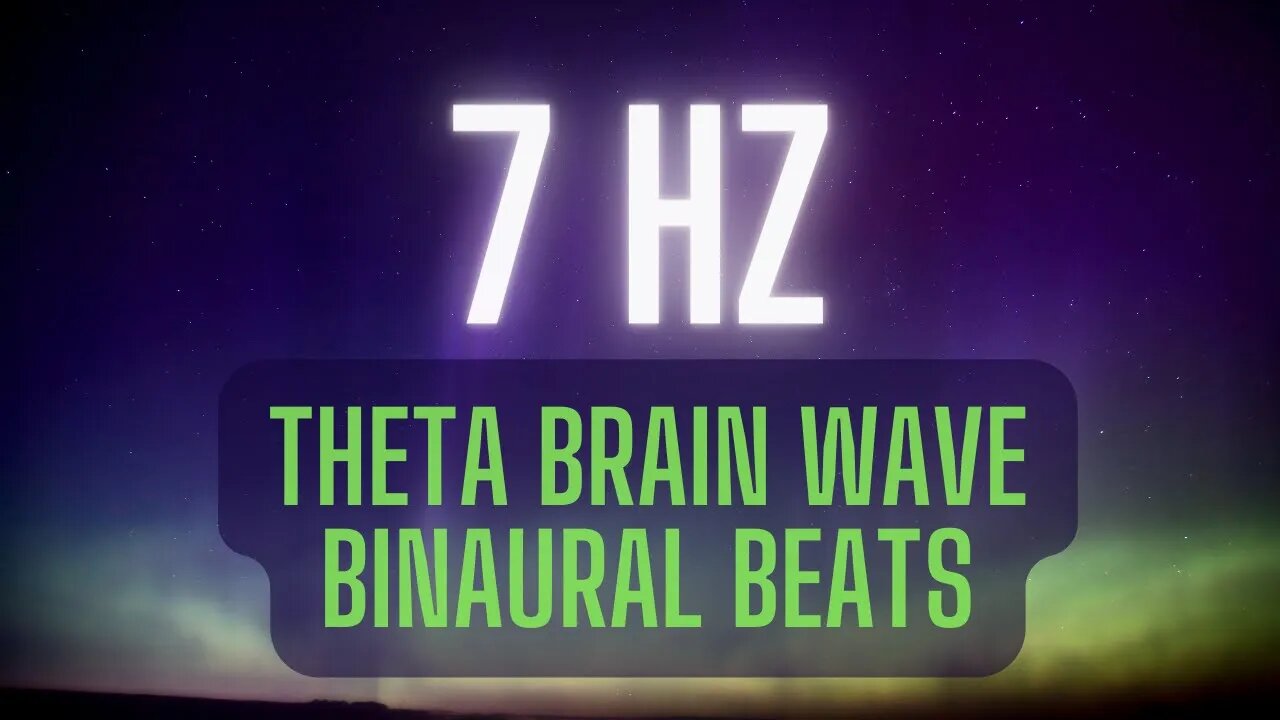 7 Hz | Theta Brain Wave | Binaural Beats | Music for Healing, Deep Relaxation, and Meditation