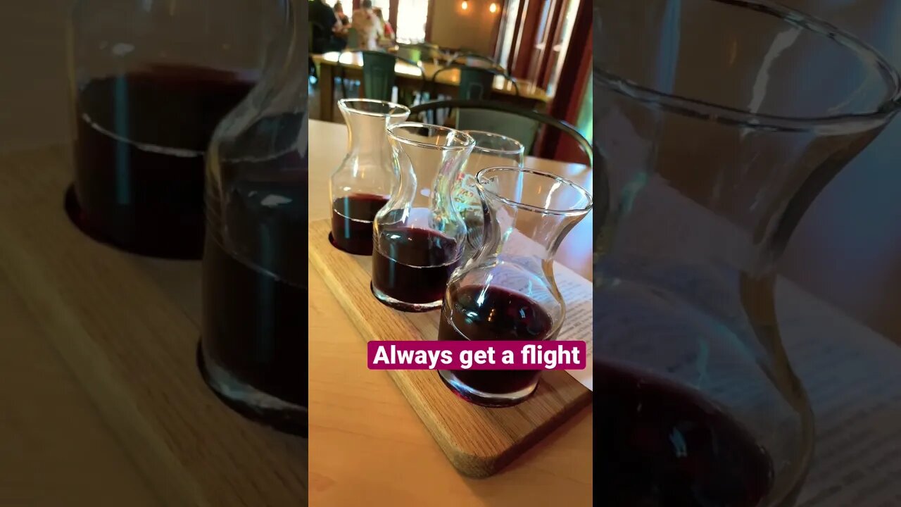 Wine Tip #5 Get a flight #shorts