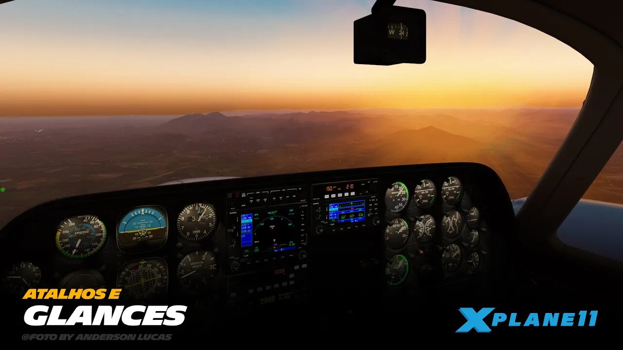 Conheça o Comando "Glances" no X-Plane 11