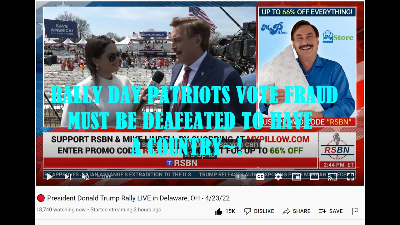 RALLY DAY PATRIOTS VOTE FRAUD MUST BE DEFEATED TO HAVE A COUNTRY~!