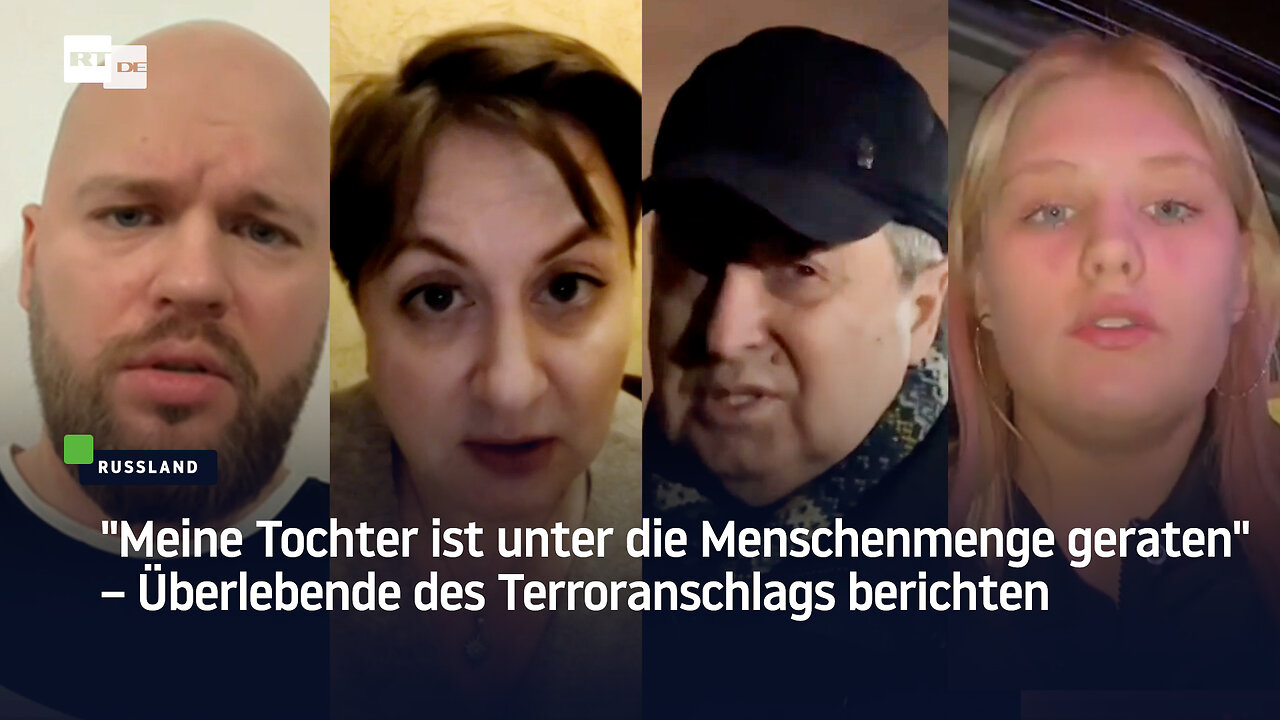 "Meine Tochter ist unter die Menschenmenge geraten" – Überlebende des Terroranschlags berichten