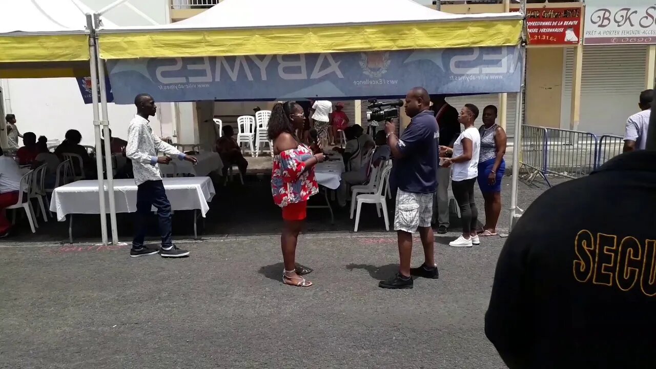 Fête de la croix avec le maire des abymes.. La grande bouffe 2019 (FIN)