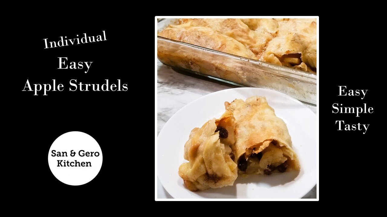 Delicious Easy Individual Apple Strudels Recipe