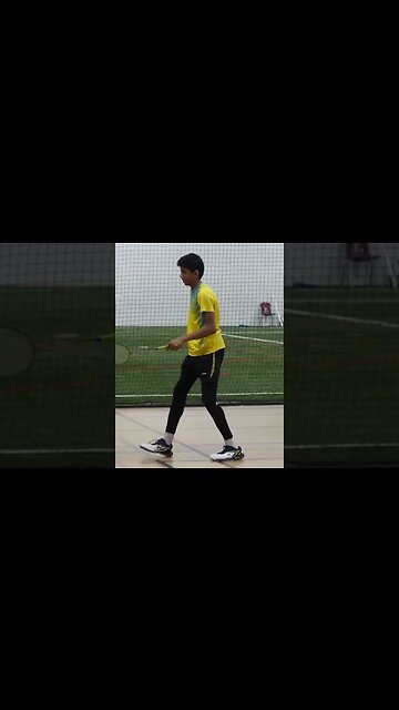 The attack drive and defense drive for Badminton - Coach Andy Chong #shorts