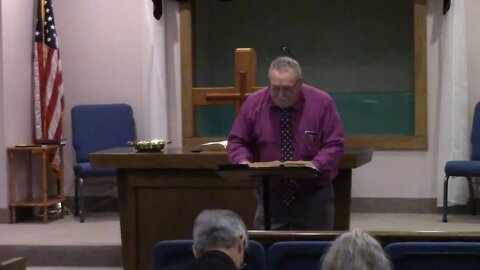 Bills Lake Baptist Church Wednesday evening Apr 22, 2020