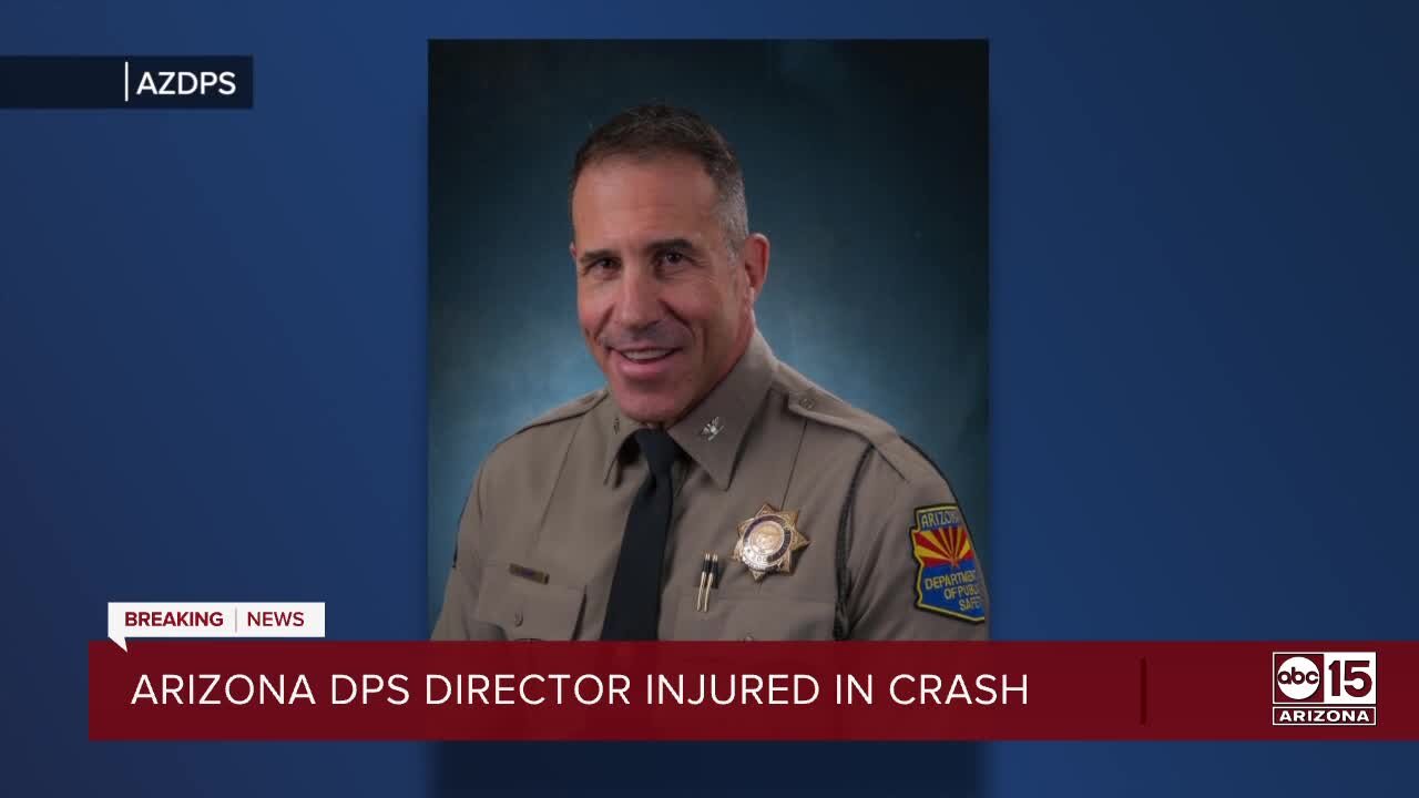 DPS Director Heston Silbert taken to hospital in I-10 crash Monday evening