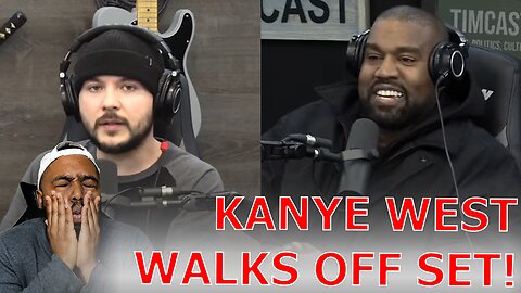 Kanye West WALKS OFF WILD Tim Pool Interview! REACTION!