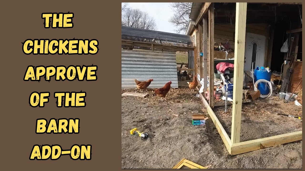 Barn work 2.0, or something like that.....