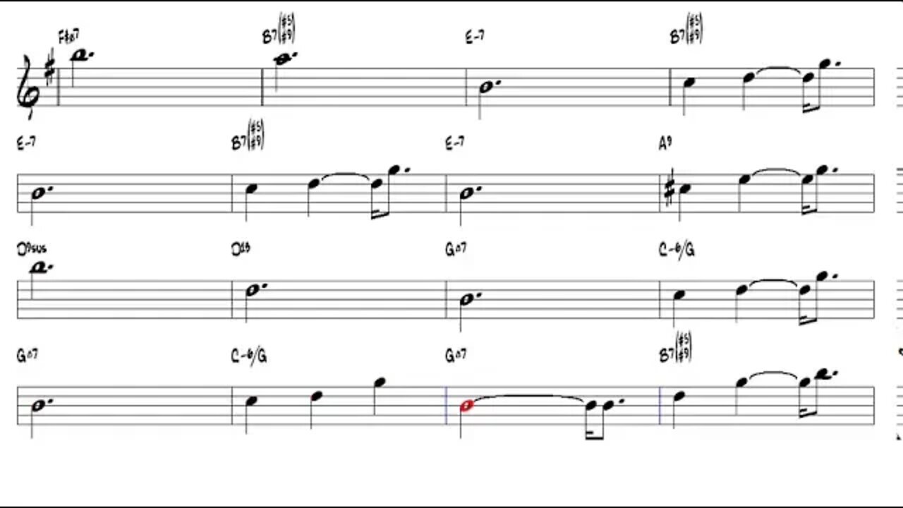 A Child Is Born v2 Thad Jones 1969 Alto Sax