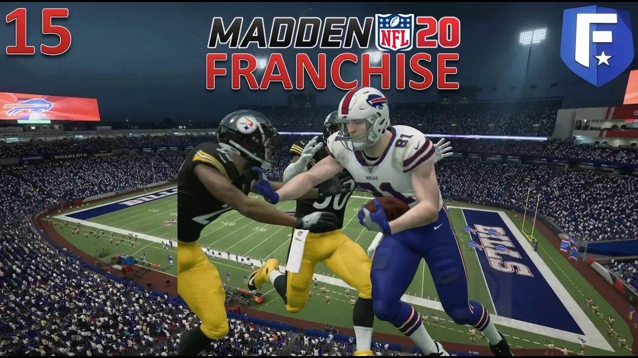 Madden 20 Bills Franchise (Y1: W15) Ep.15 - Heart Breaker in Pittsburgh