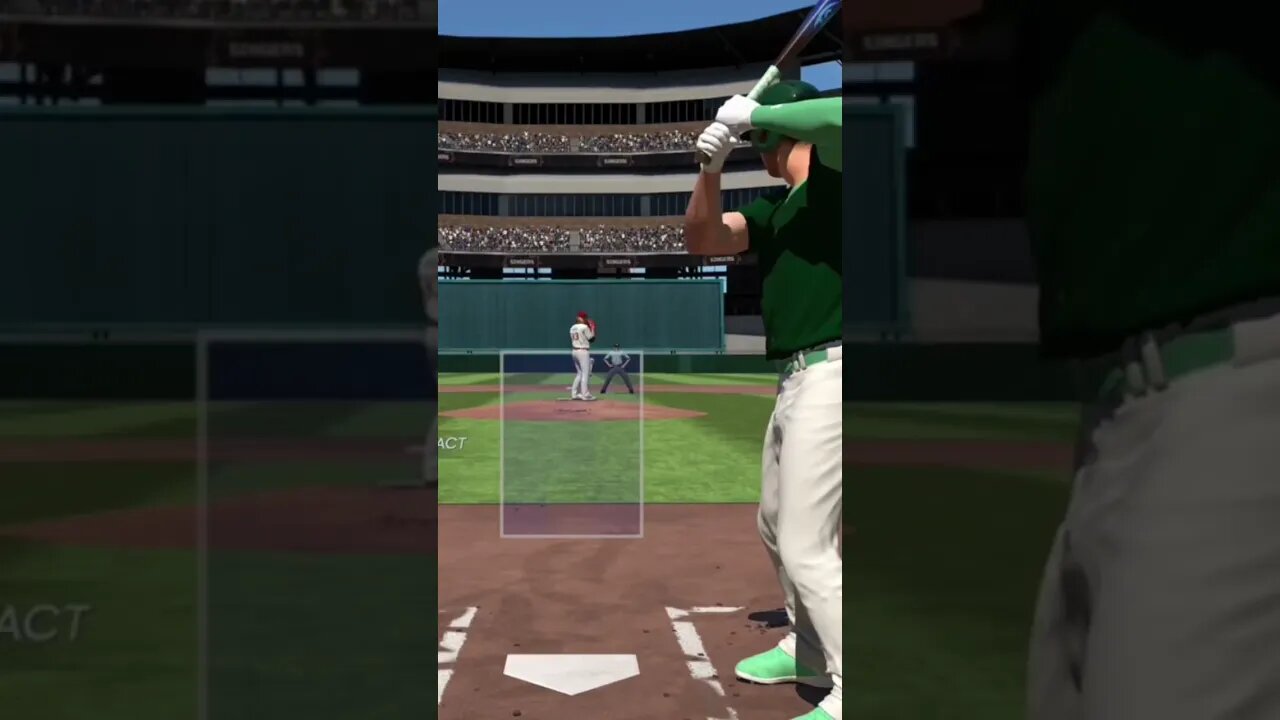 He’s gonna feel that one in the morning… #mlbtheshow #fail #ouch