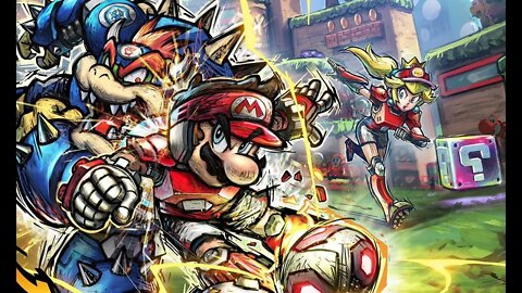 Mario Strikers battle League football