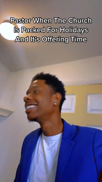 Pastors When Church Is Packed For The Holidays