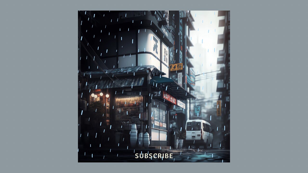 Lofi Music on a Rainy Day to Make Vibes for Studying Relaxing Working Sleeping