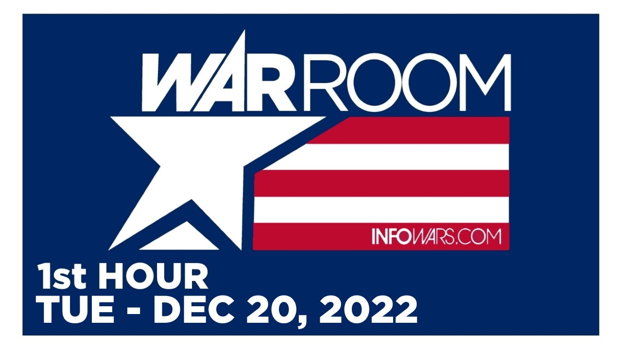 WAR ROOM [1 of 3] Tuesday 12/20/22 • TWITTER FILES - News, Reports & Analysis • Infowars