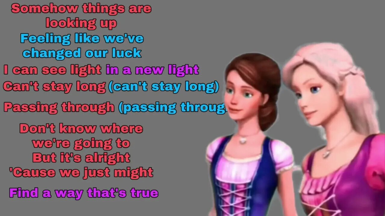 We’re Gonna Find It Barbie and the Diamond Castle Karaoke Version Barbie Song