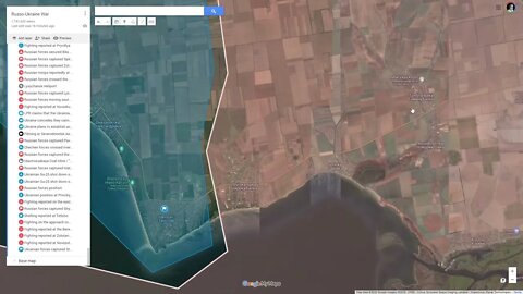 [ Mykolaiv Front ] Ukrainian forces captured Stanislav; Russian forces falls back to Shyroka Balka