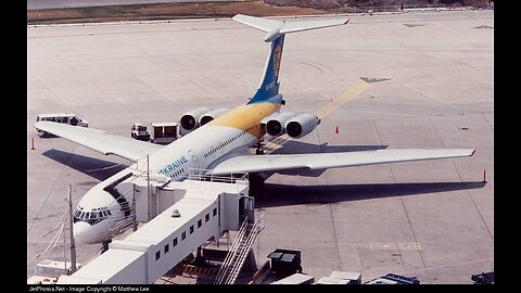 Imagens raras de um Ilyushin Il-62M (UR-86135) da companhia aérea estatal "Air Ukraine".
