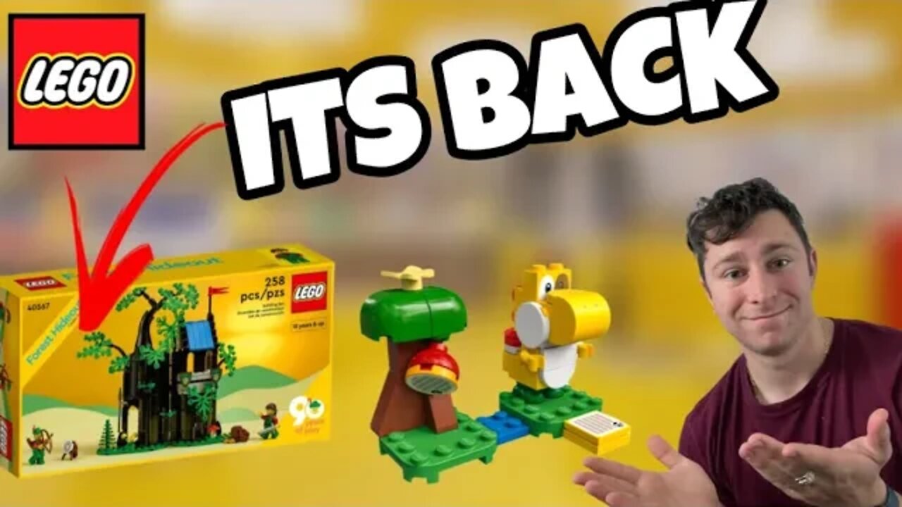 LEGO August 2022 Promotional Sets (Forestman Hideout GWP)