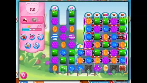 Candy Crush Level 5871 Talkthrough, 30 Moves 0 Boosters