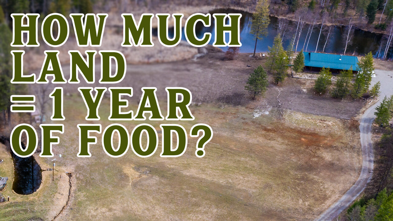 How Much Land is Needed to Raise a Year’s Worth of Food (animals, garden, orchard)