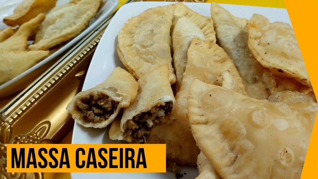 Como fazer Massa de Pastel caseira