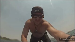 Fighting for what you want (paddle board)