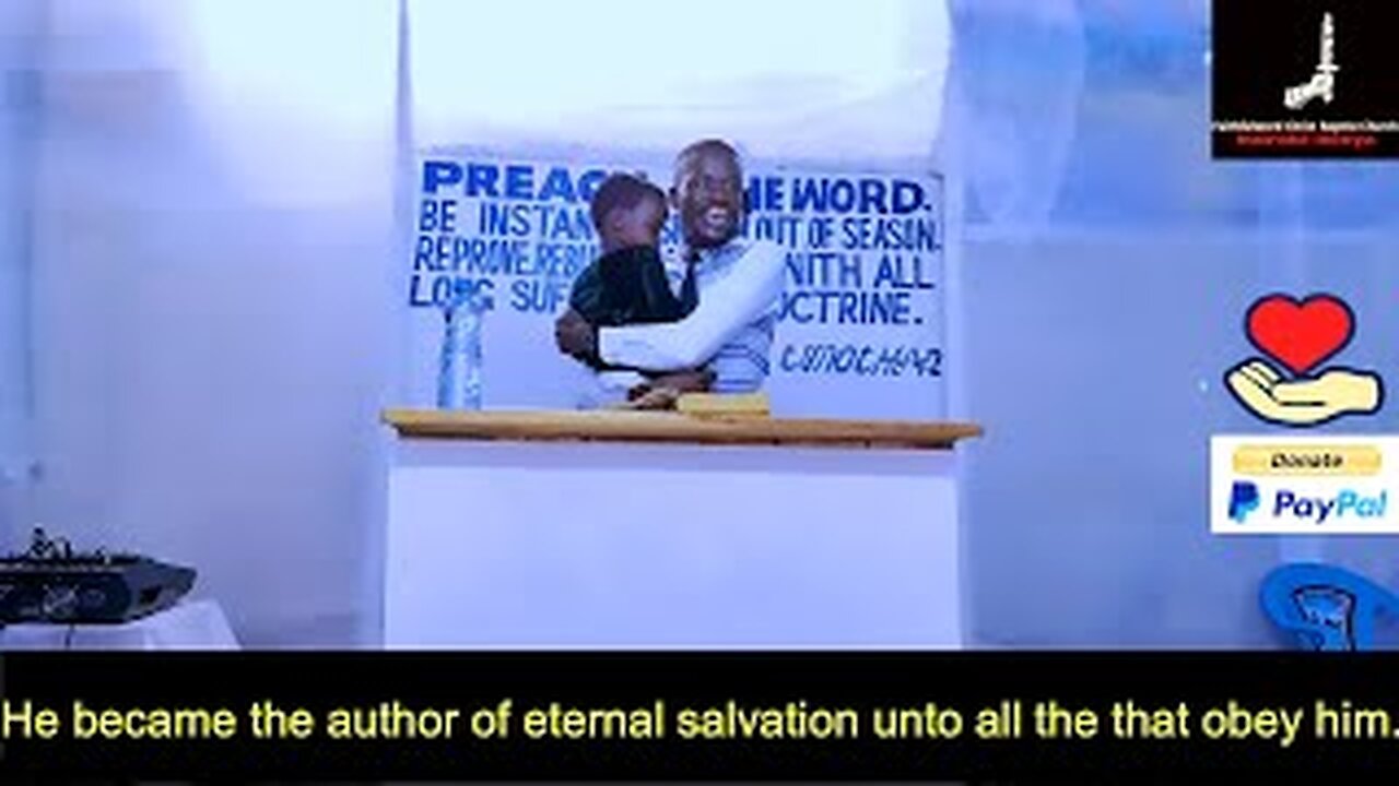 He became the author of eternal salvation unto all them that obey him | Pastor Paul Weringa