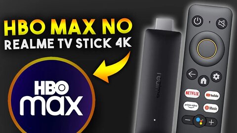 Como BAIXAR E INSTALAR HBO MAX no REALME Google TV STICK 4K