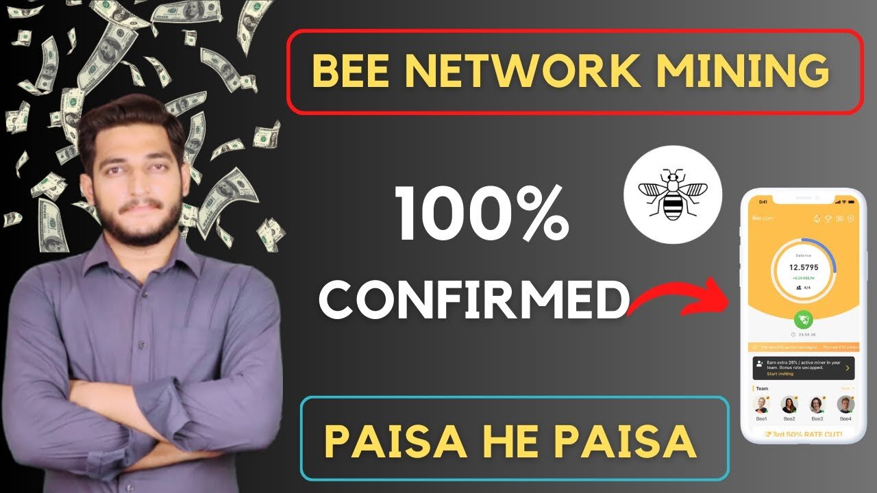 Bee network real app online earning and main